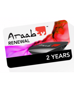 AraabTV Renewal Voucher 2 years